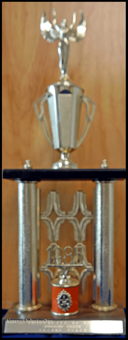1985 Second Place University of Miami Tournament