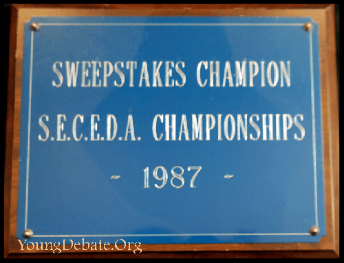 1987 SECEDA Regional Champions