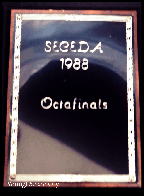 1988 Octafinals SECEDA Regional Championship