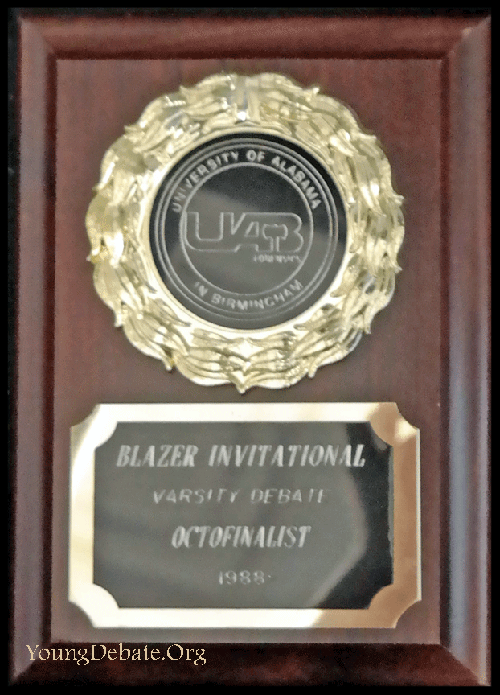 1988 Octofinalist UAB Tournament