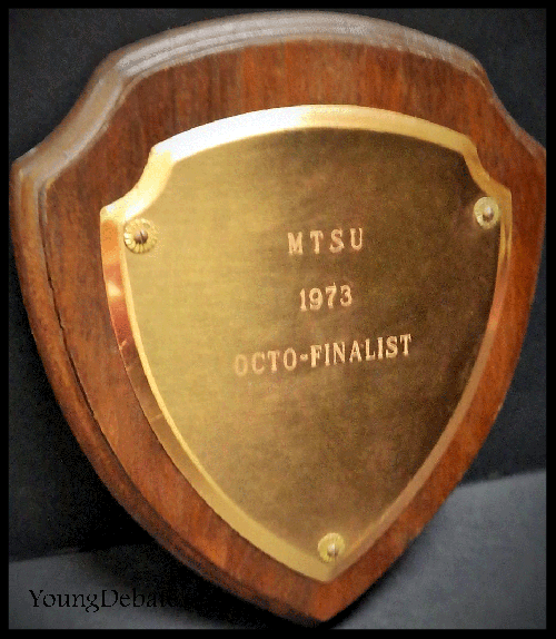 1973 Octo-Finalist Team MTSU Tournament