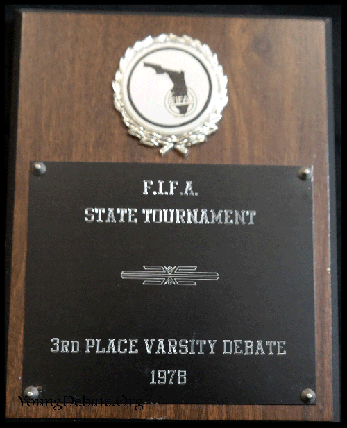 1978 Third Place F.I.F.A. State Championship Tournament