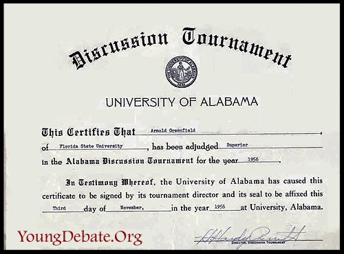 1956 Superior University of Alabama Tournament