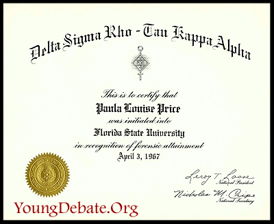 1967 Paula Louise Price DSR-TKA