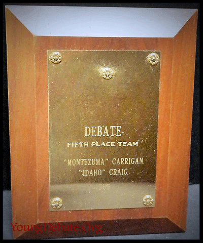 1969 Fifth Place Team