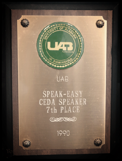 1990 Seventh Speaker UAB Tournament