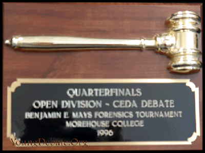1996 Quarterfinalist Morehouse Tournament