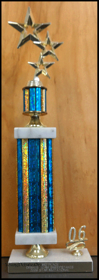 2006 Third Place Debate Sweepstakes Miami Dade Tournament