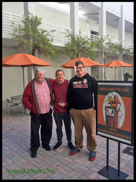 Schulster & Hartwig with Jim Brey @ University of Miami Tournament