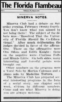 "Minerva Notes"