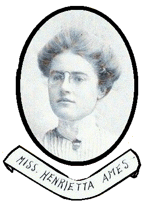 Henrietta Ord Ames, Literary Editor, Platonic Debating Society 