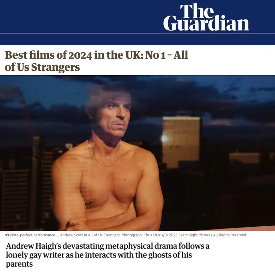 🤯 All of Us Strangers just got named The Guardian&rsquo;s #1 Film of 2024 in the UK! 🥹✨

Huge love to our insanely talented cast, crew, and everyone who made this magic happen. And to YOU for all the support&mdash;y&rsquo;all are the real MVPs. 🫶?