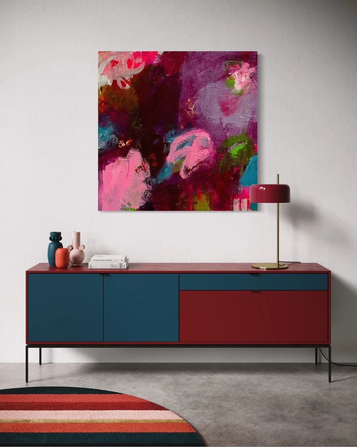 Pink Posies in situ_2.JPG