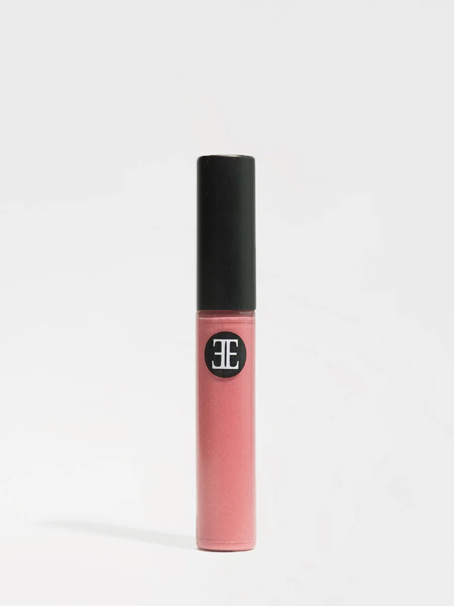 This nude-pink lipgloss is organic. Available now online at Evelyn Iona. Lise, $15 . (Does not currently include cannabis/hemp-related ingredients.)