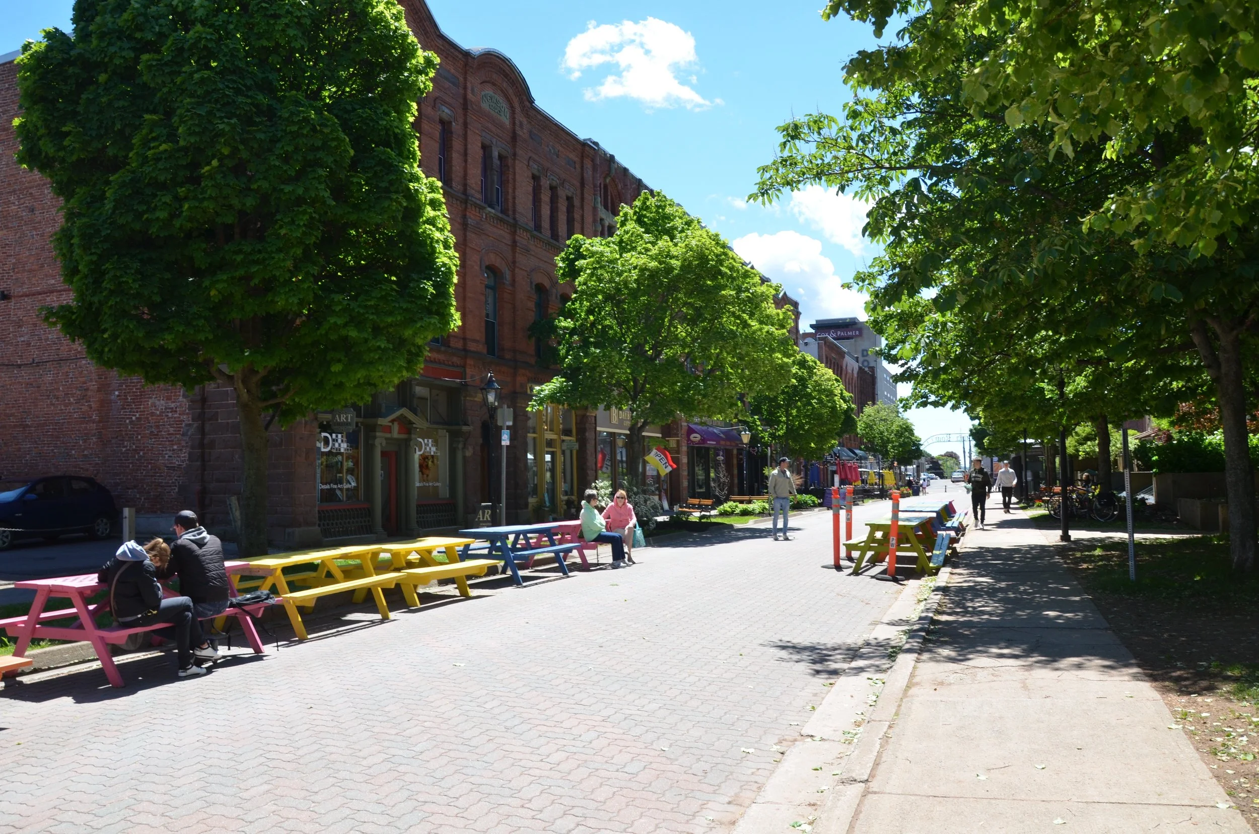 Victoria Row in Charlottetown 