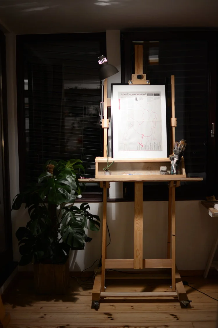 The Monster Easel