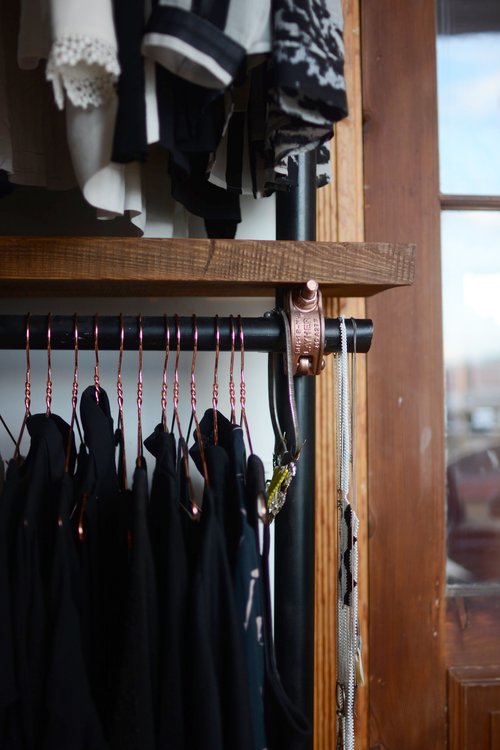 Gerüstbau PIpe & Board Wardrobe