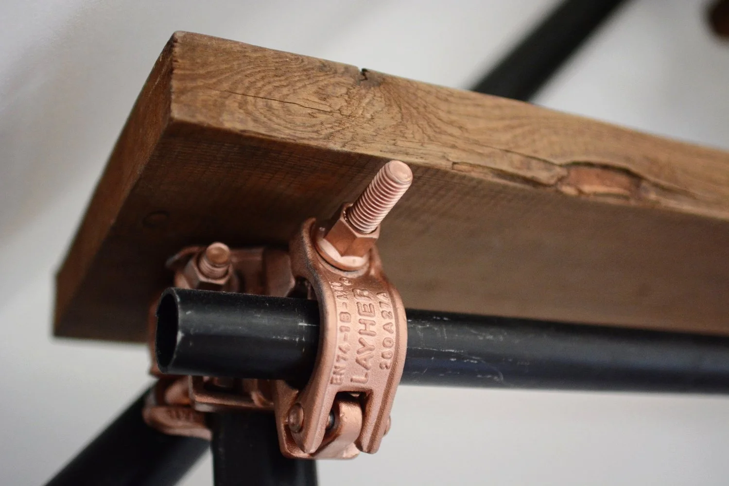 DANKOMADE Pipe and Board wardrobe detail