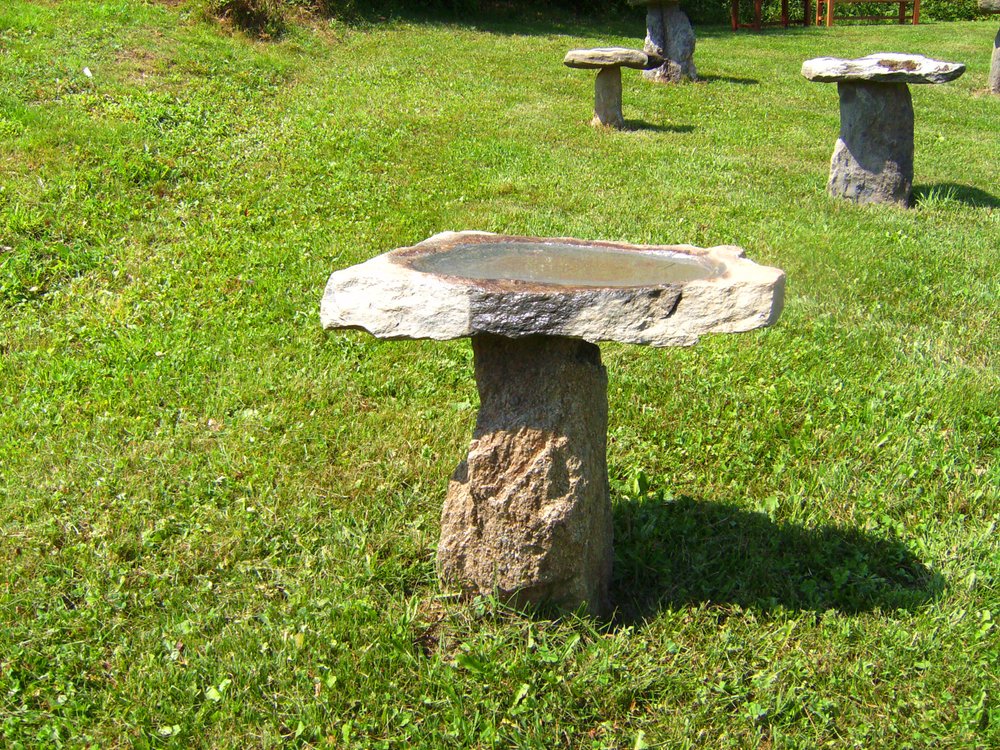 Stone Bird Baths Stone Puddles