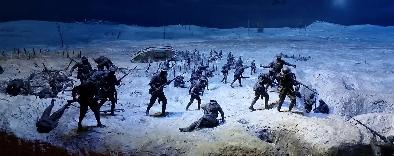 The first world war has a crucial importance in shaping Tolkien's creating process
