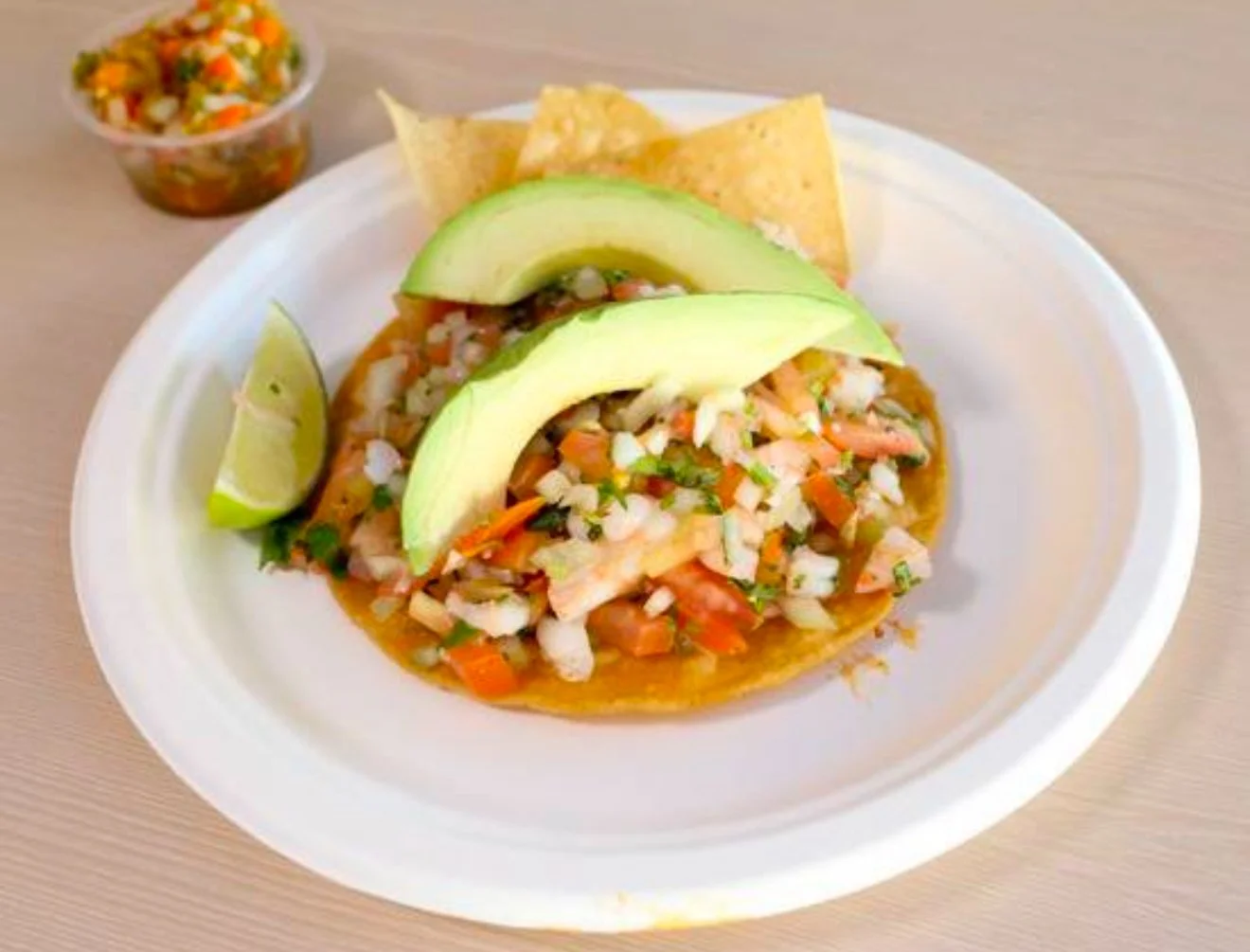 Ceviche Tostada