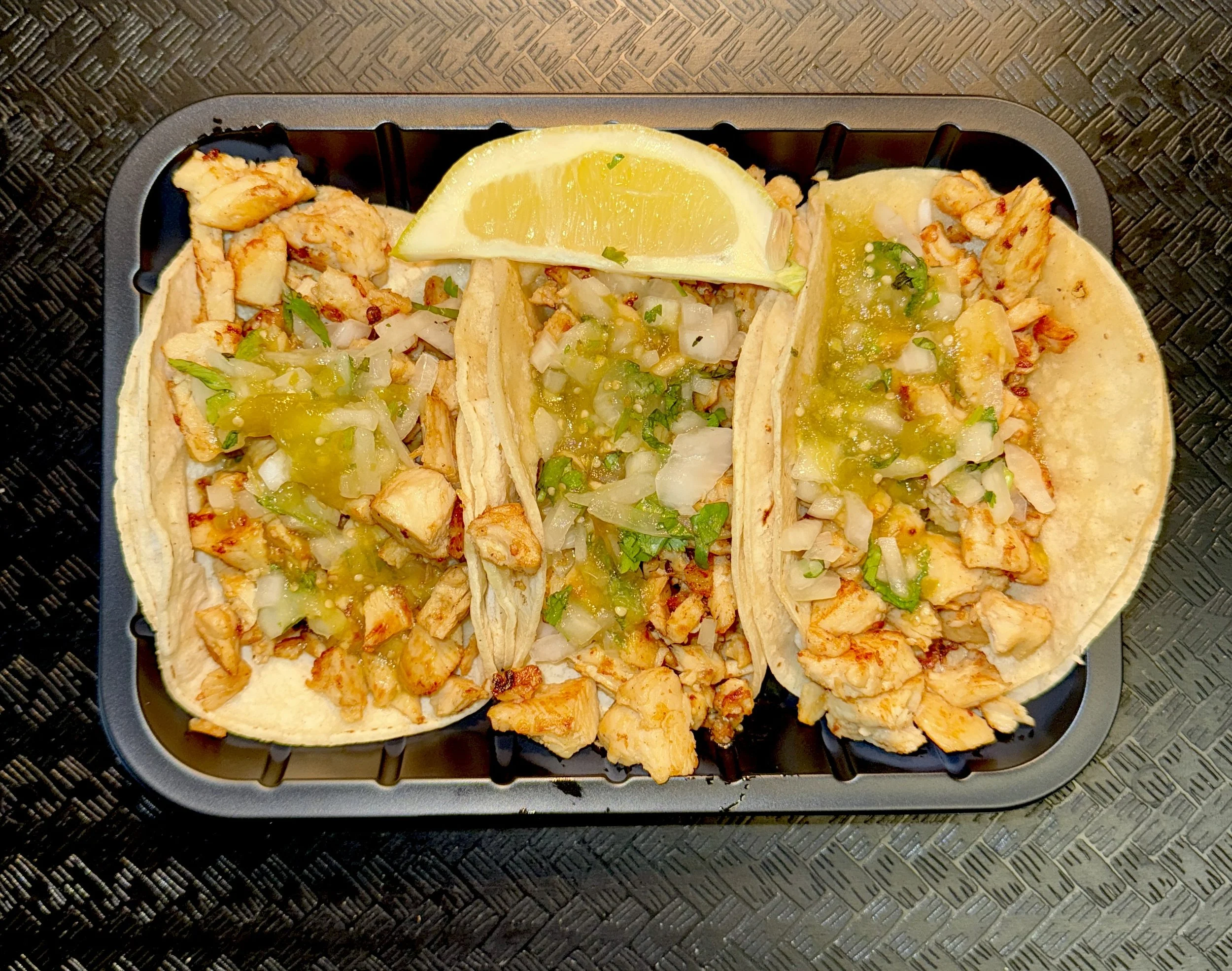 Pollo Asado Soft Tacos