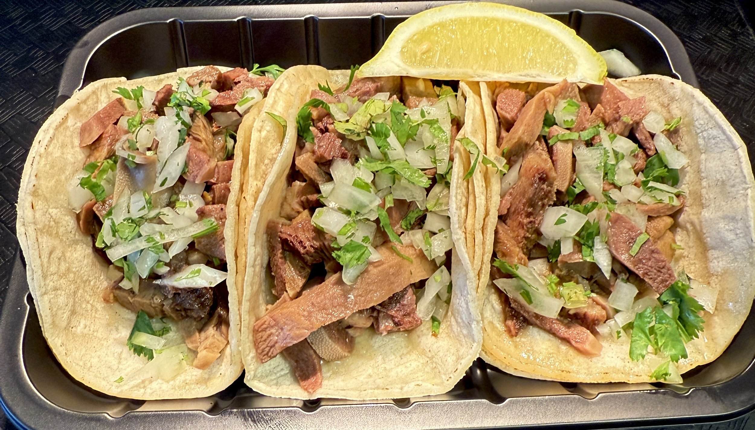 Lengua Soft Tacos