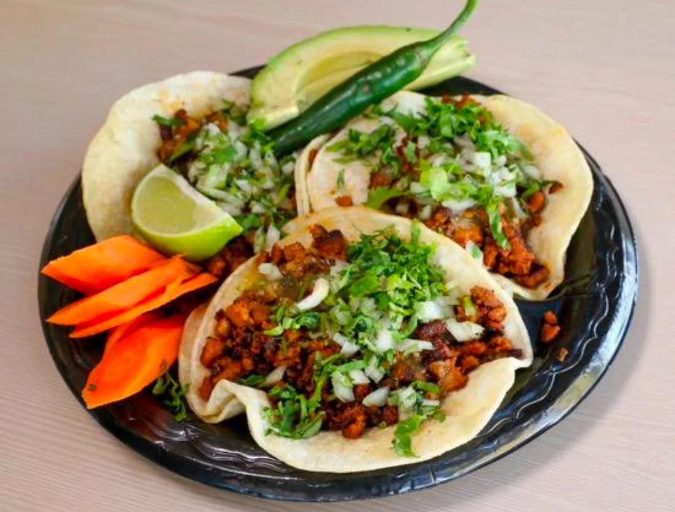 Al Pastor Soft Tacos
