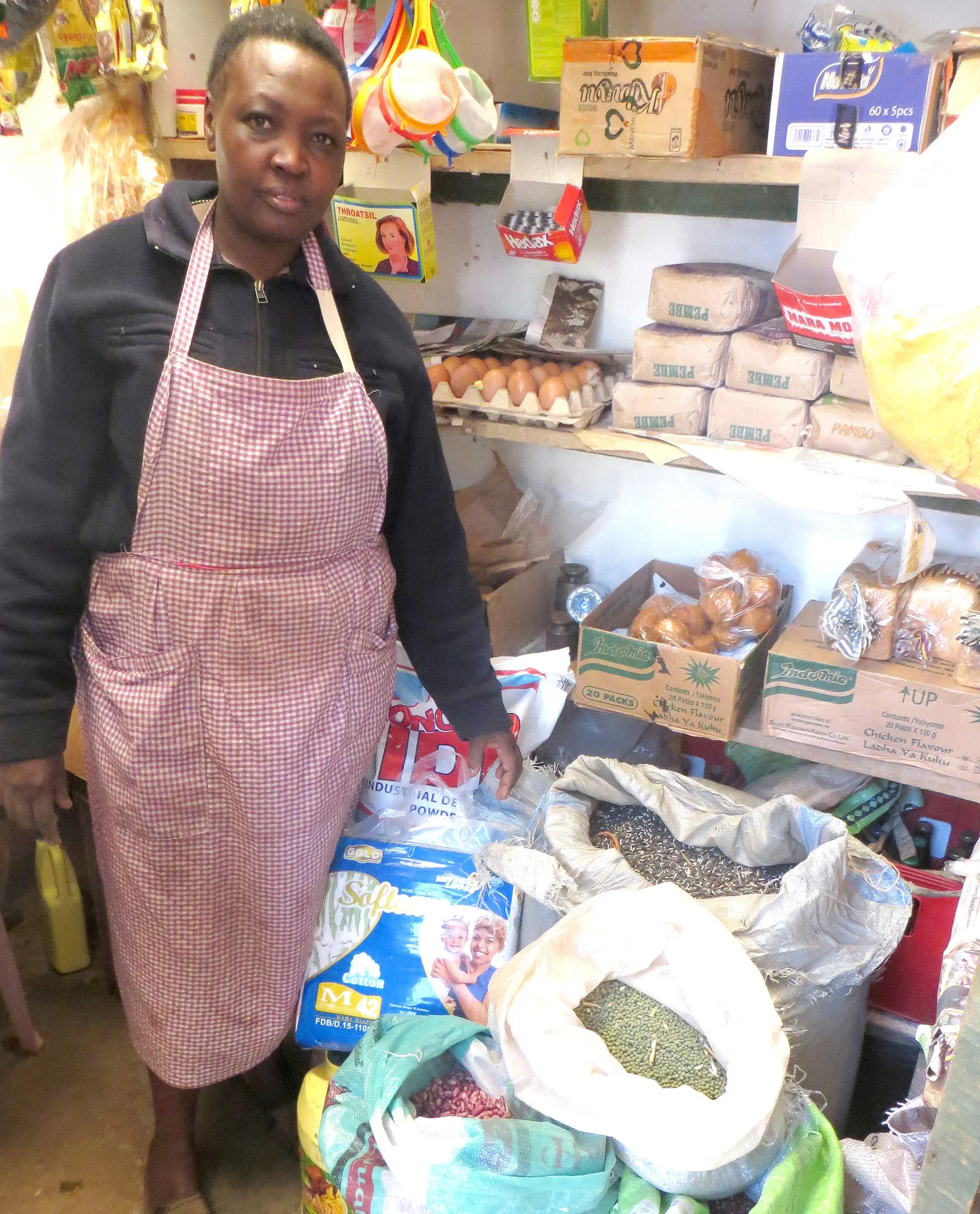 Mary has started a new business grains wholesaler.