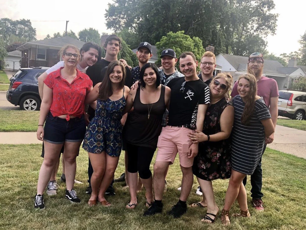 (photo from an earlier gathering over the summer with us and most siblings).