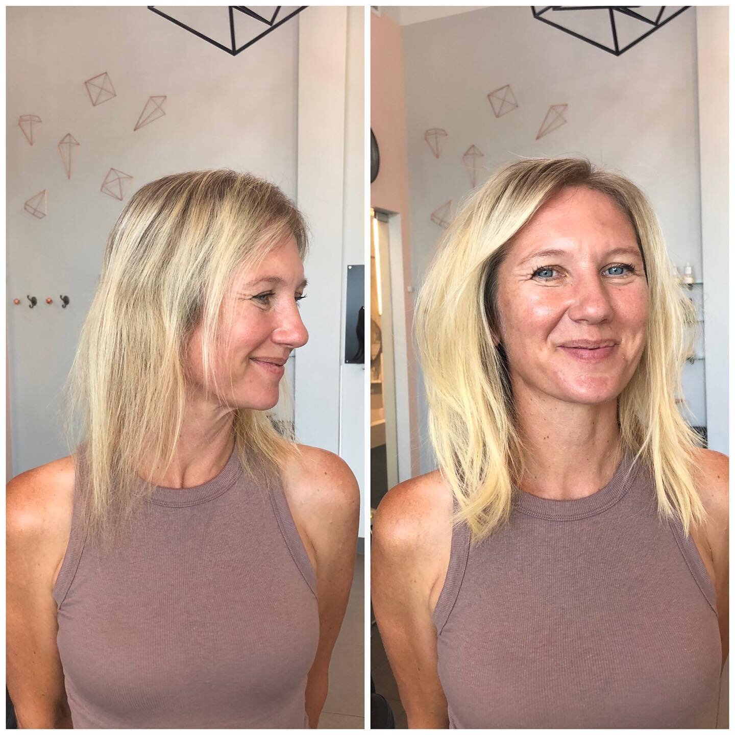 @hairlingerie 
It&rsquo;s Life Changing
 
This is just a small enhancement! She only has hair in the sides 😱 and look at the difference it made! 🙌🏼🌟

Do you want to shine?
Want to LOVE your hair? 
🙋🏼&zwj;♀️
Message me 480-217-8408