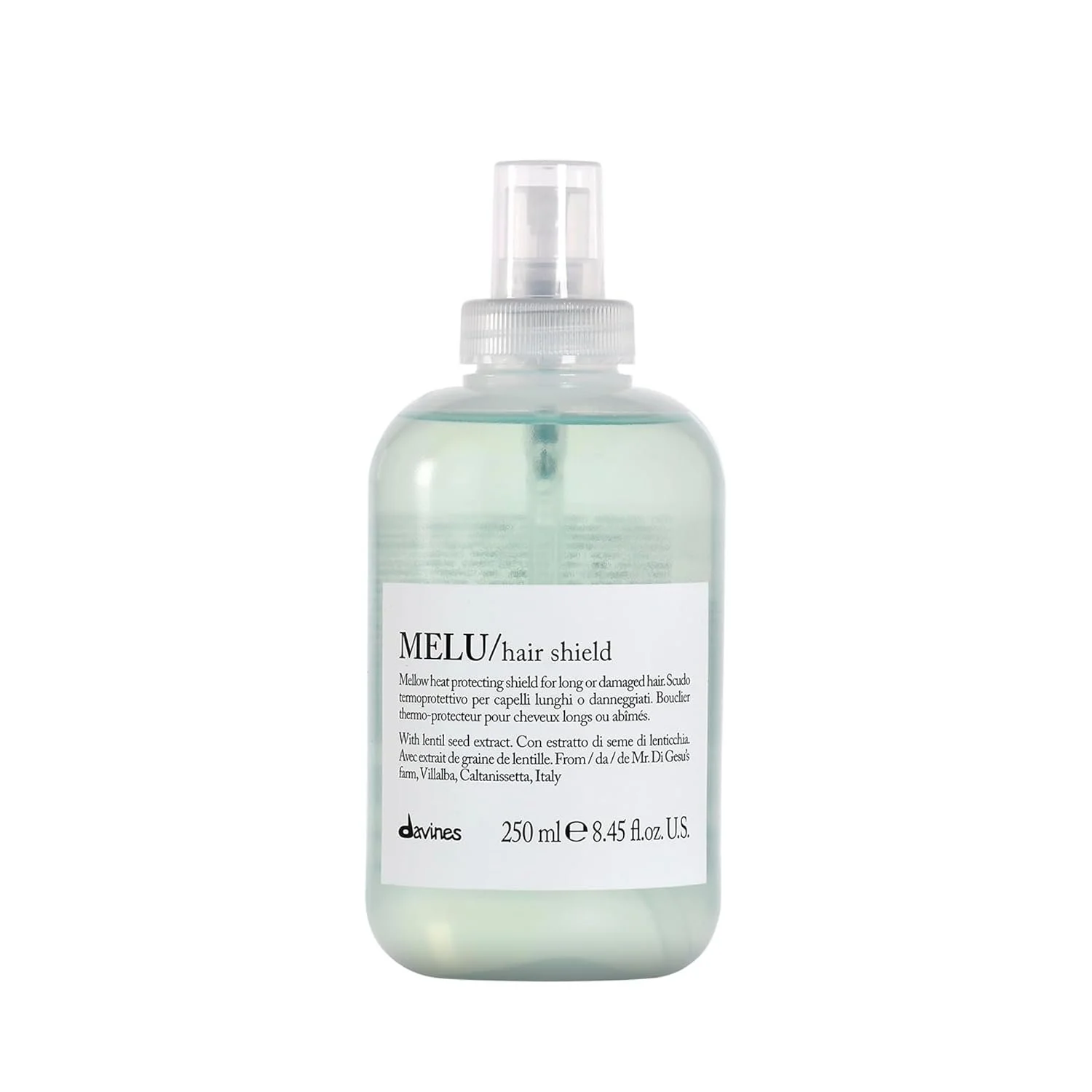 Davines Melu Hair Shield, Heat Protection, Soft And Shiny Results For All Hair Types