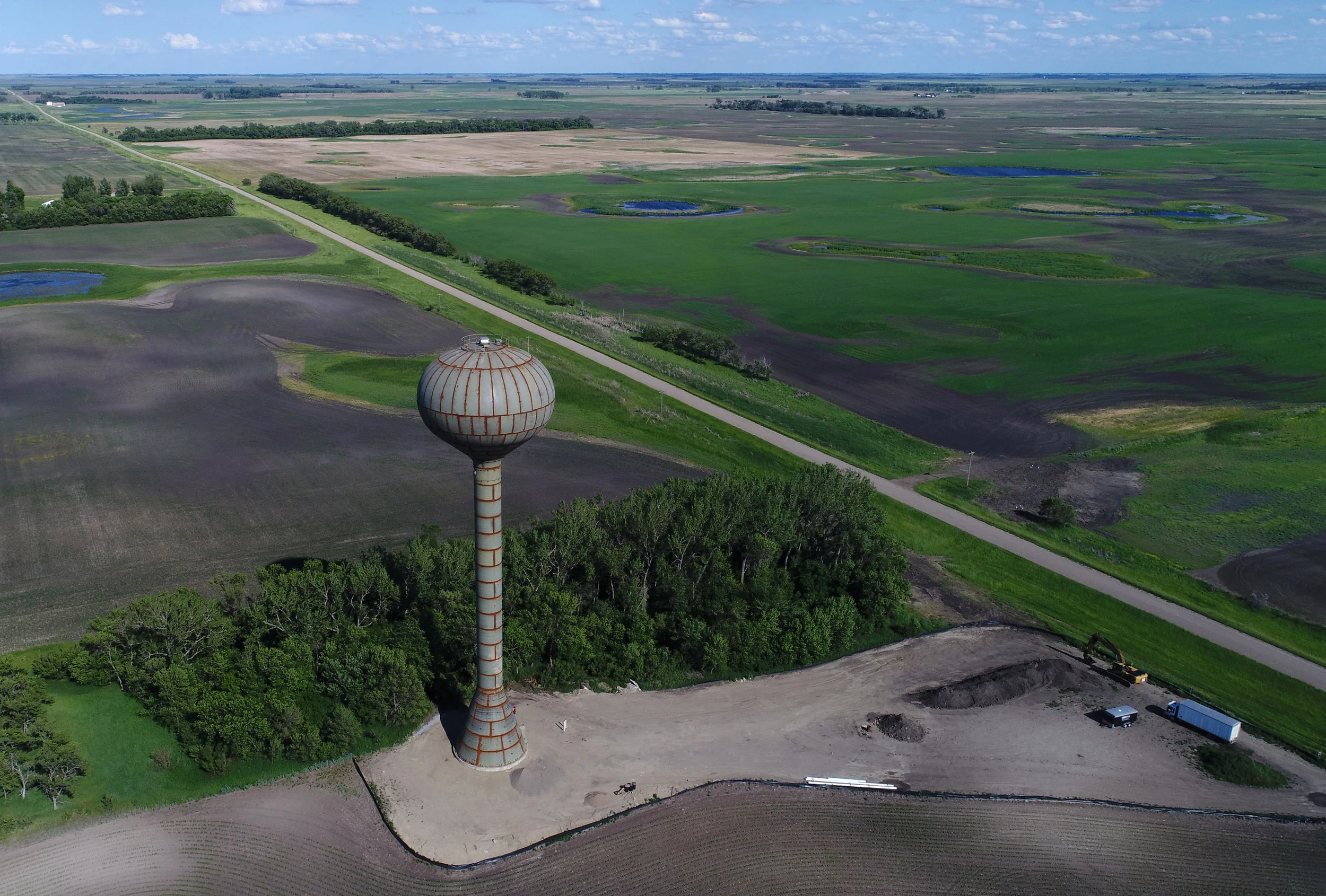 New water tower