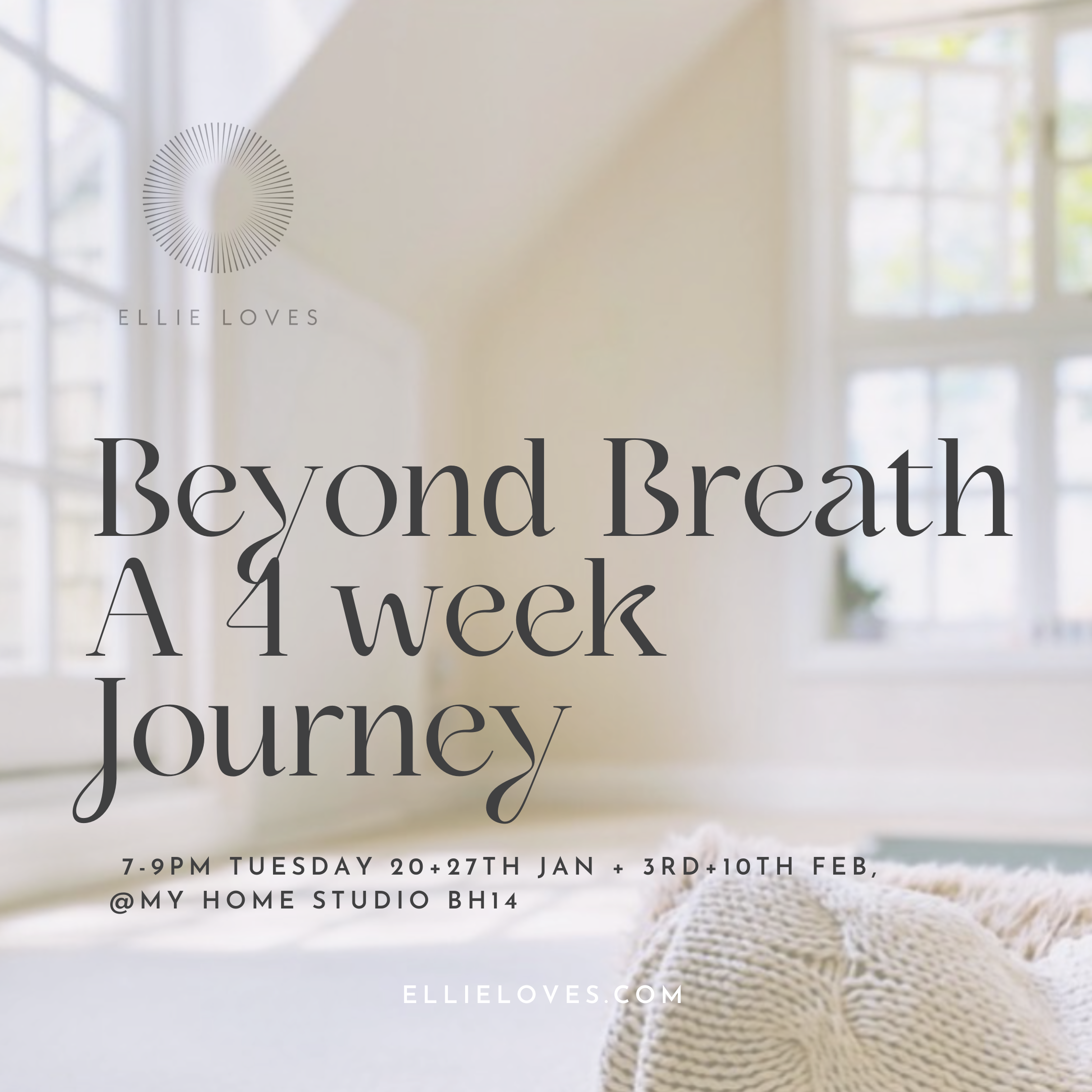BEYOND BREATH - A 4 week journey Within