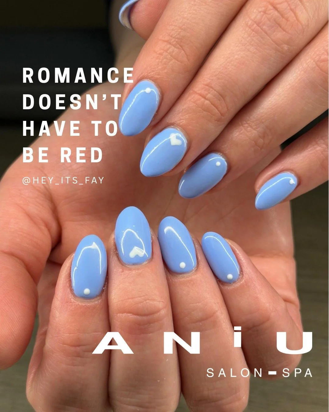 This serene blue paired with delicate heart accents is the perfect nod to Valentine&rsquo;s &mdash; subtle, sophisticated, and seasonless.

A flawless winter-to-spring transition by @hey__its__fay