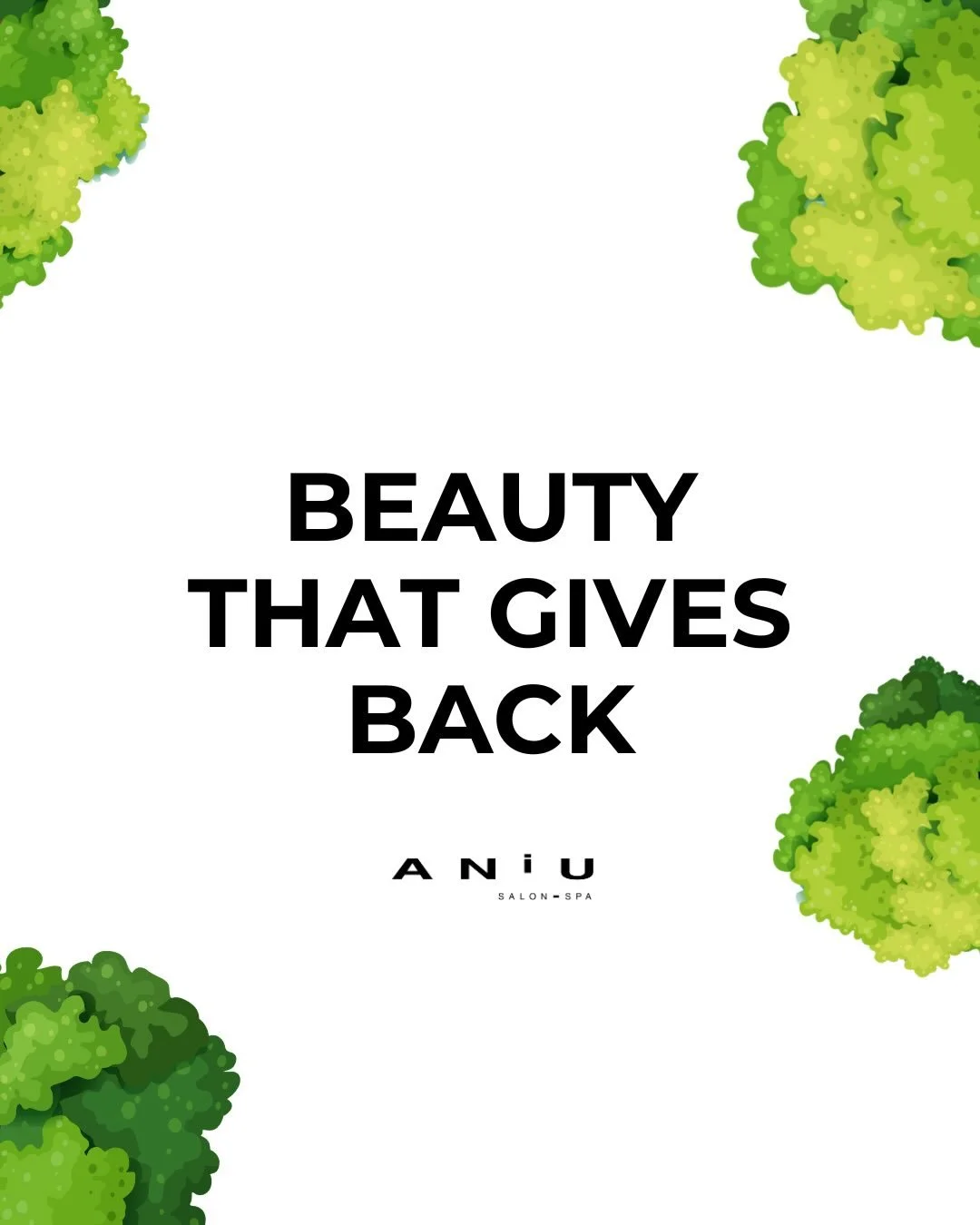 Earth Day, the ANiU way 🌿

From the products we use to the impact they make.
With brands like Eminence Organics planting a tree with every product and FarmHouse Fresh using farm-grown ingredients, your self-care goes beyond the salon.

#aniusalon #m