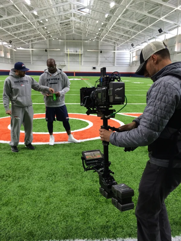 Steadicam following Von's Workouts