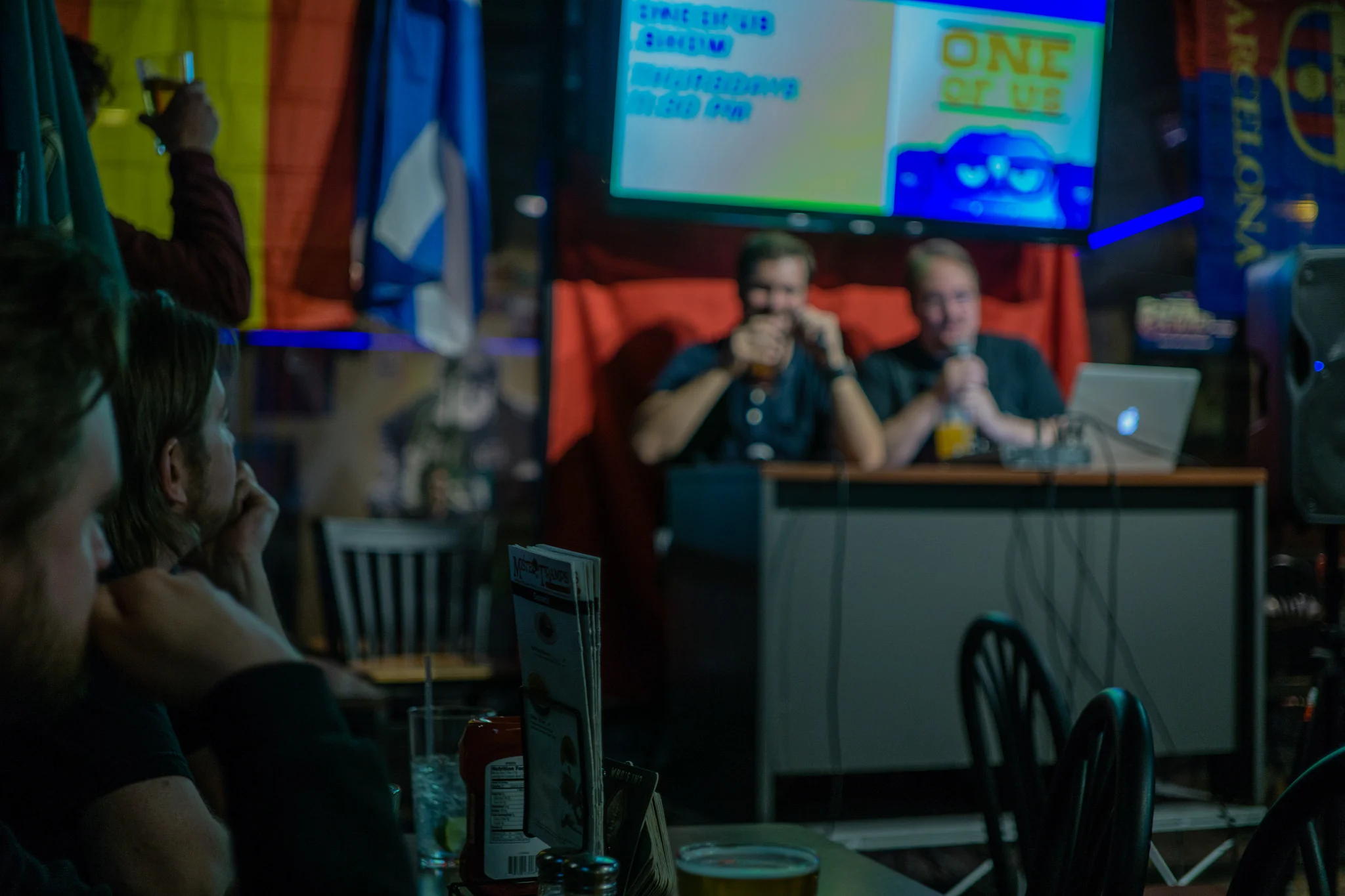  Behind the  OneOfUS.net  live show, OneOfUs.Show. 