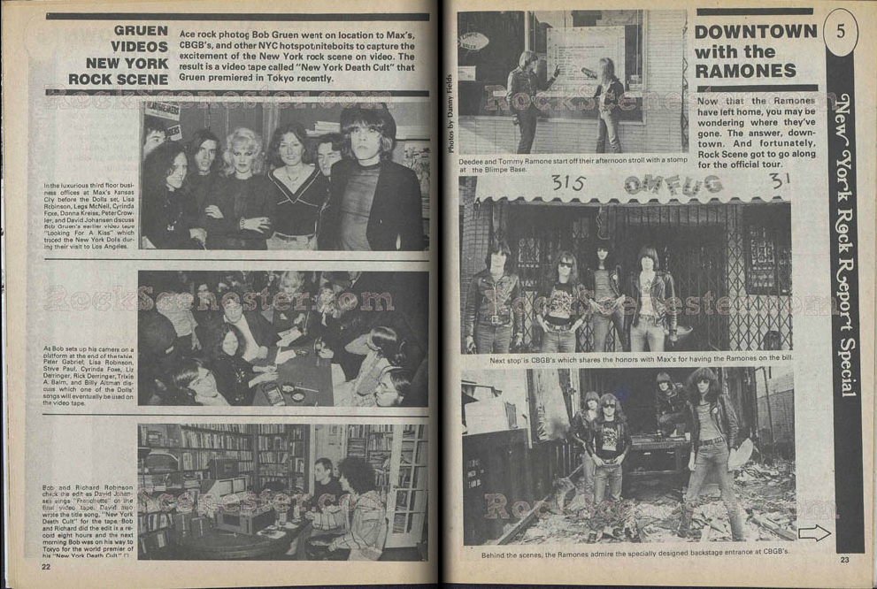 05-1977 Downtown With The Ramones