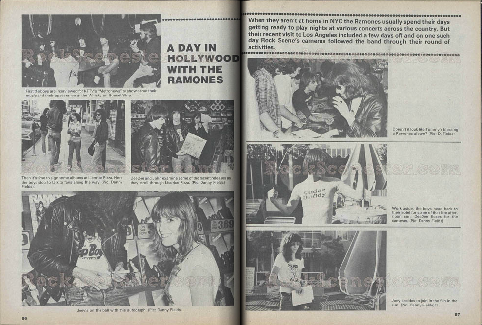 07-1977 " A Day In Hollywood With The Ramones"