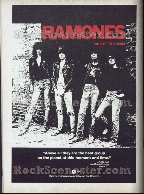 03-1978 Rock Scene Rocket to Russia Ad.