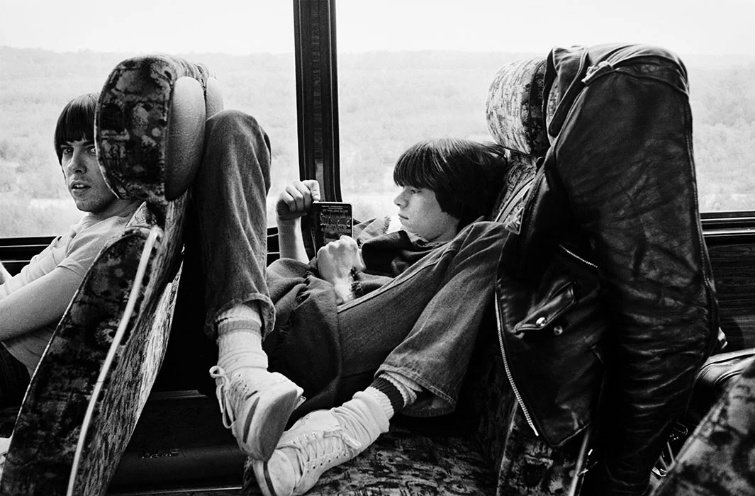04-1977 Europe tour with Talking Heads