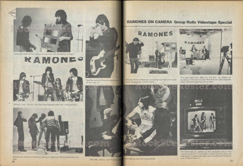 05-1976 Rock Scene: Ramones on Camera