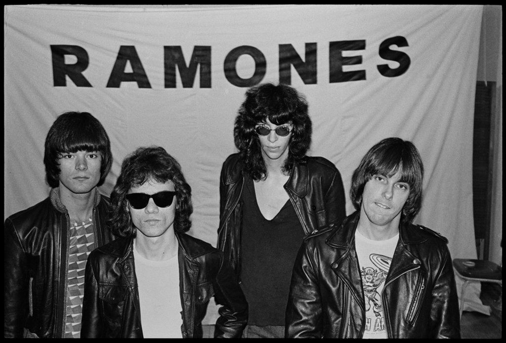 The Ramones at Arturo Vega's loft. All photos by Chris Stein