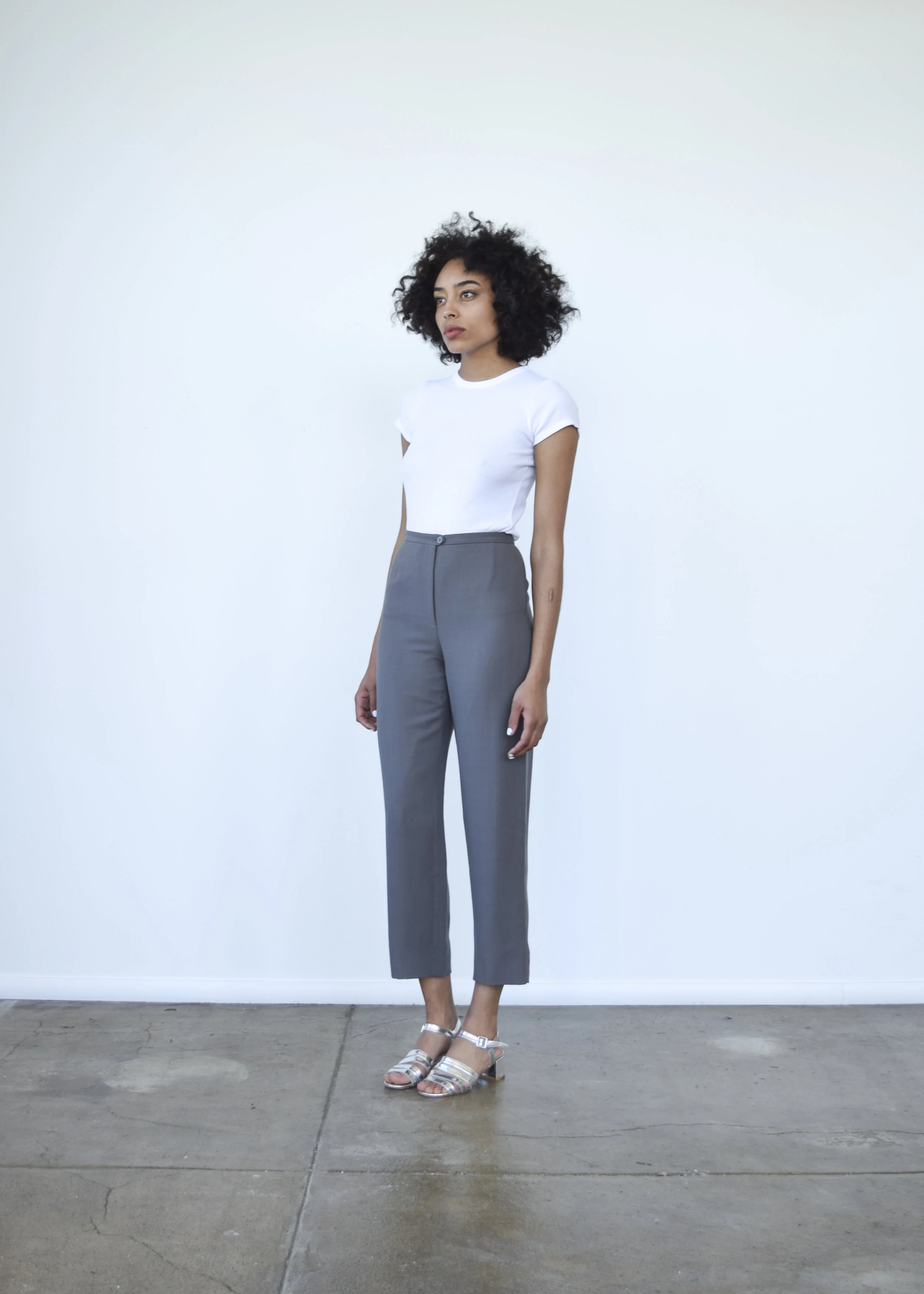 Slate Gray Armani Trousers