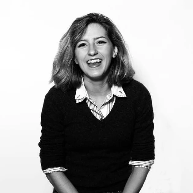 Oh my gosh. Chloe has a fancy black and white headshot too. The rest of us feel so unfashionable with all the COLOR.