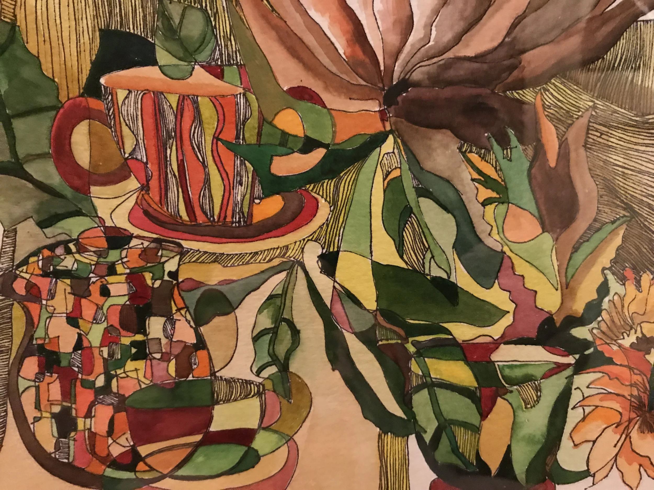 Marilyn's Painting we purchased at first ORT sale 2017.JPG