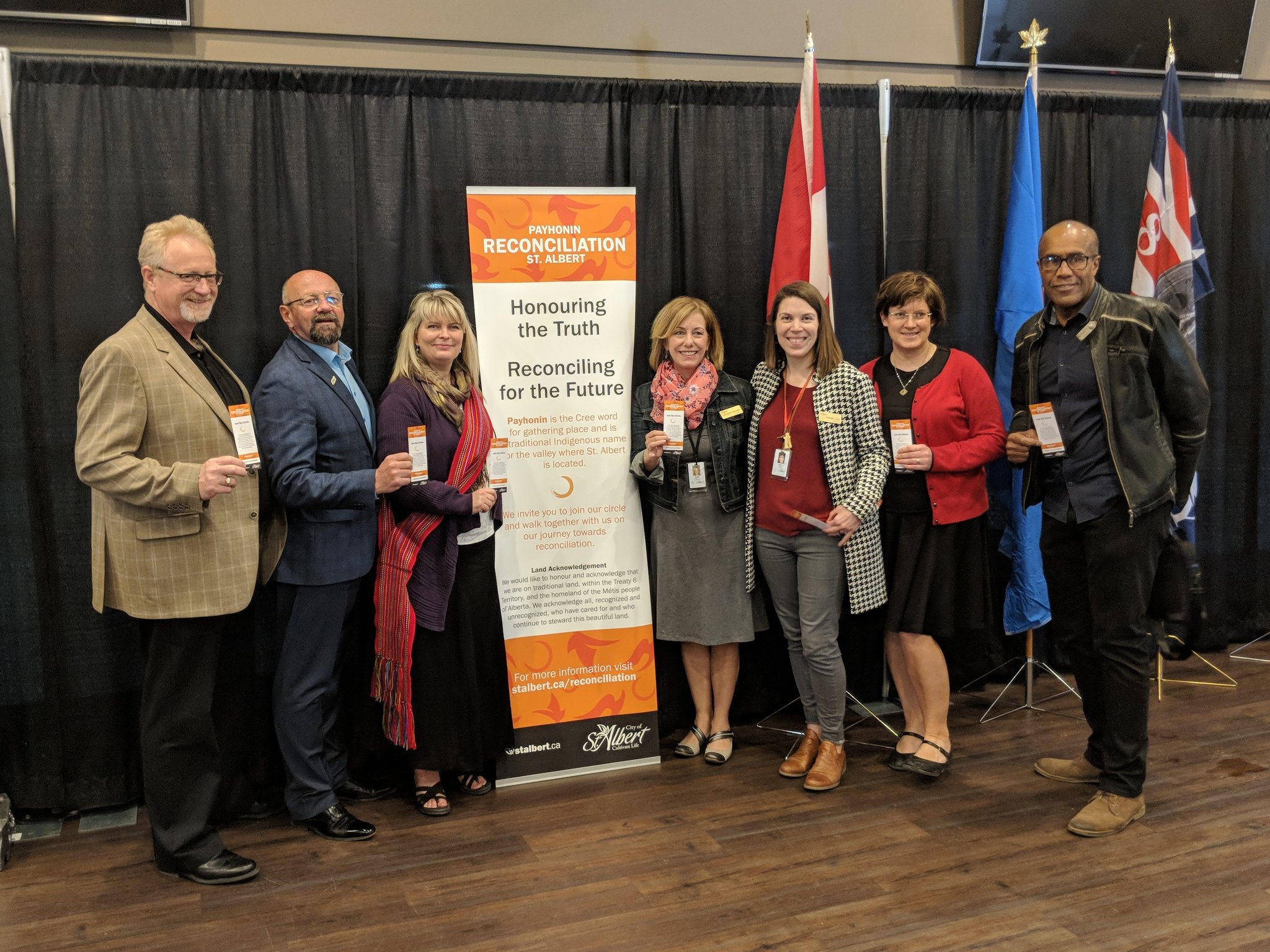 All of Council in attendance at the official launch of out Reconciliation journey. We have a lot to learn from our Indigenous partners and residents.