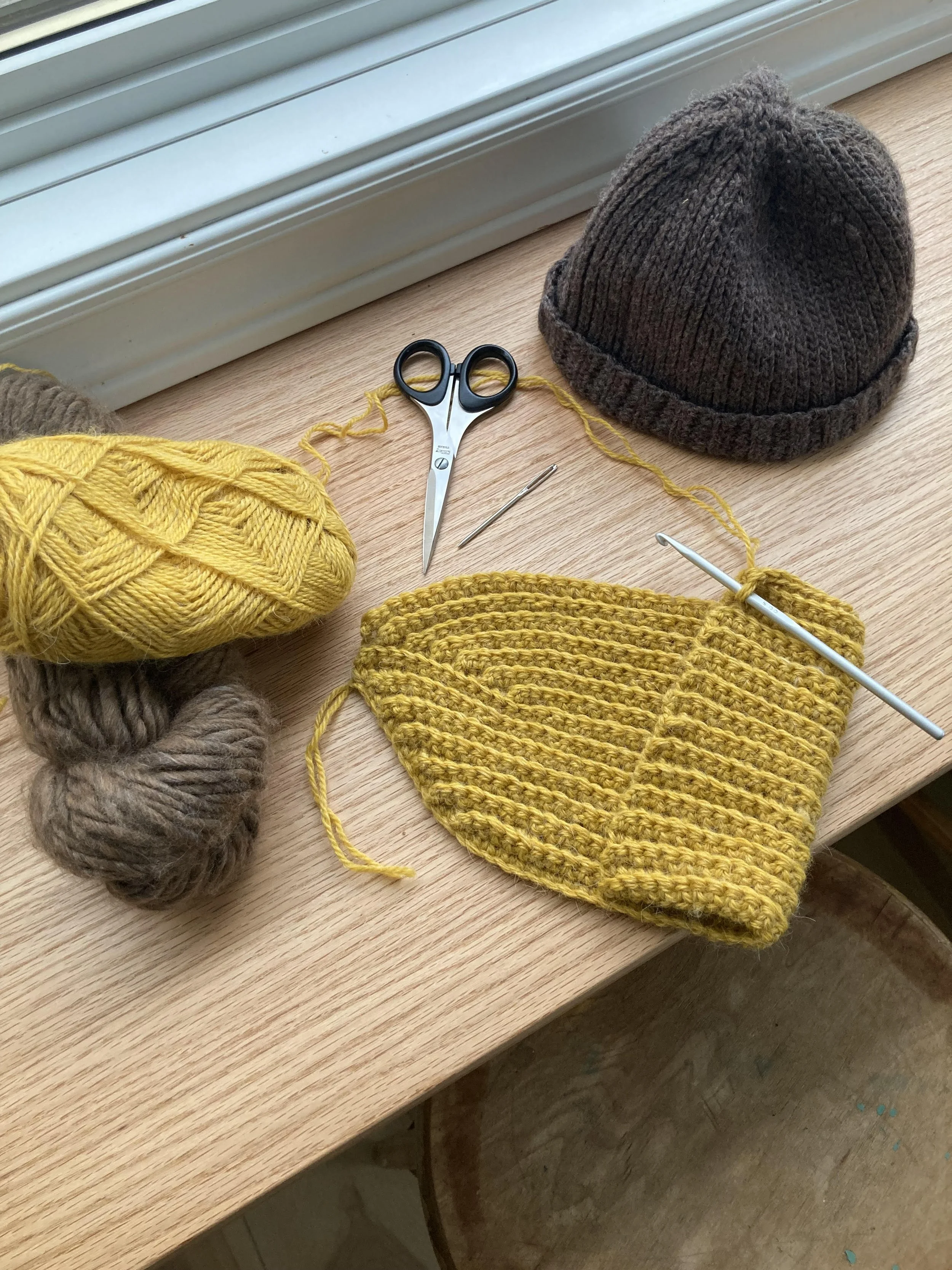 Short Row Crochet Hat Workshop