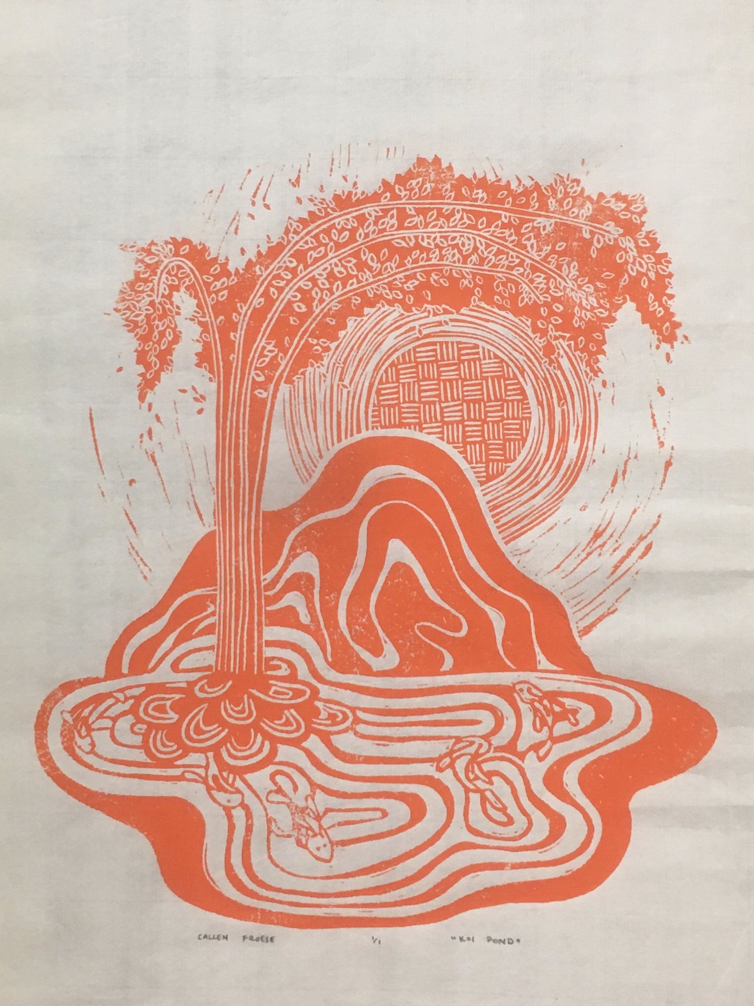 Koi Pond Linocut.jpeg